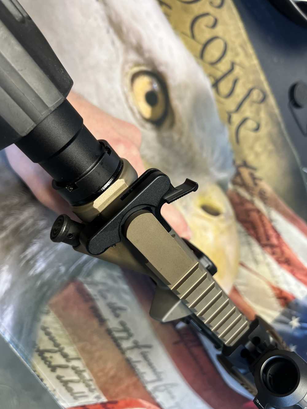 10.5in (300 BLK) Wilson Combat & KAK FDE ANODIZED AR15 Pistol -CWRAY-img-81