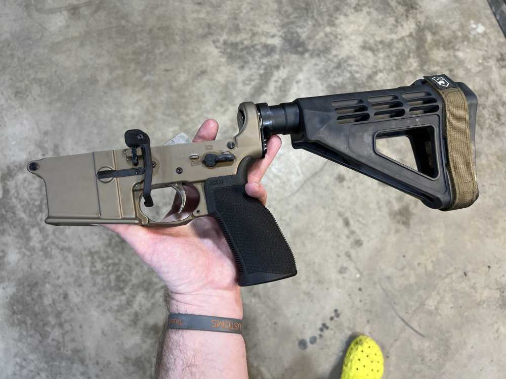 10.5in (300 BLK) Wilson Combat & KAK FDE ANODIZED AR15 Pistol -CWRAY-img-22