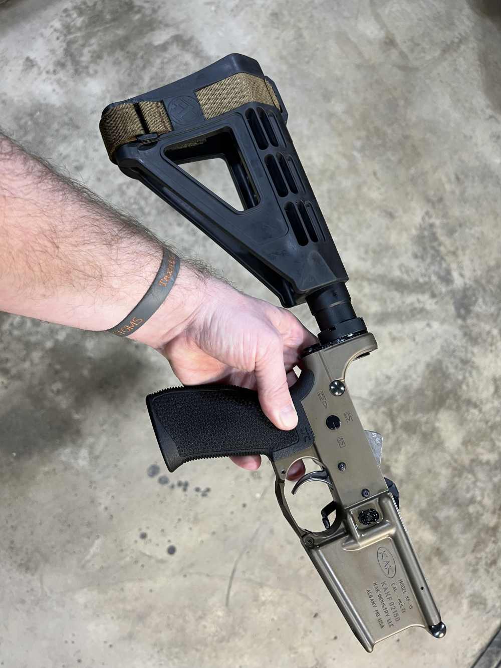 10.5in (300 BLK) Wilson Combat & KAK FDE ANODIZED AR15 Pistol -CWRAY-img-24