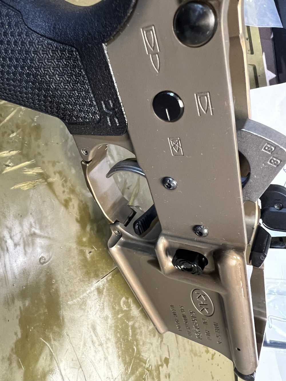 10.5in (300 BLK) Wilson Combat & KAK FDE ANODIZED AR15 Pistol -CWRAY-img-43