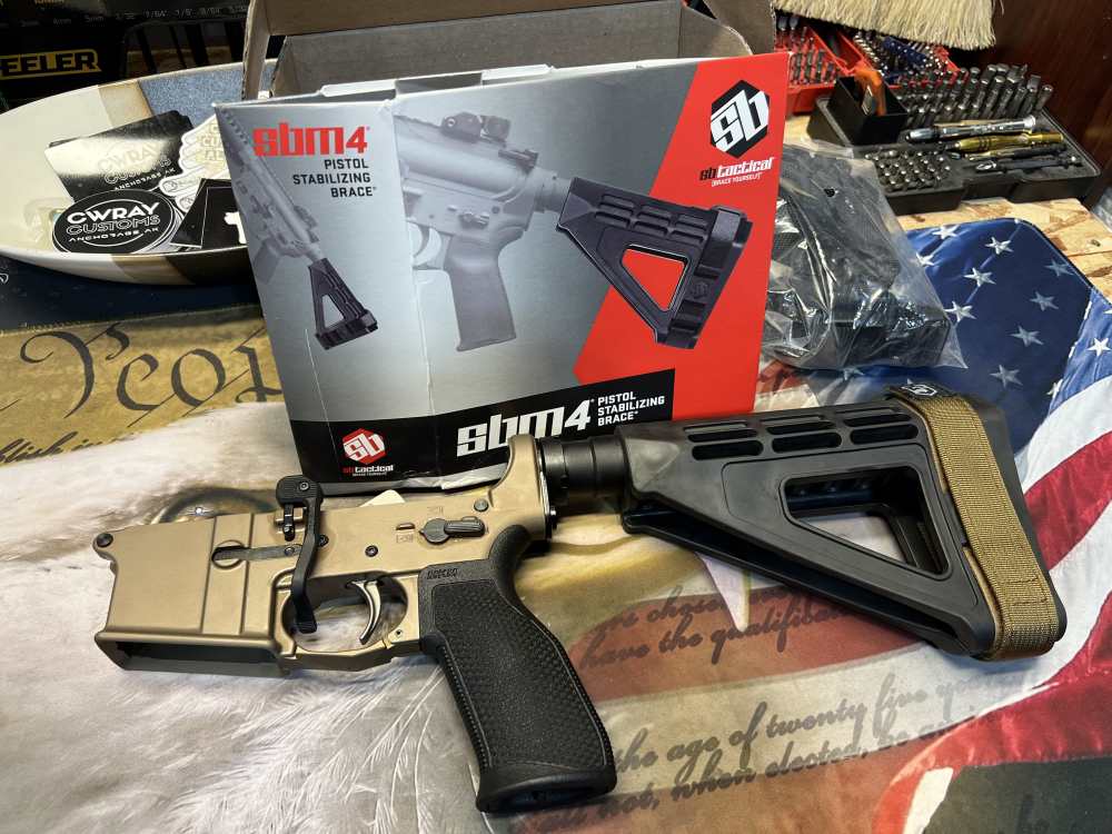 10.5in (300 BLK) Wilson Combat & KAK FDE ANODIZED AR15 Pistol -CWRAY-img-7