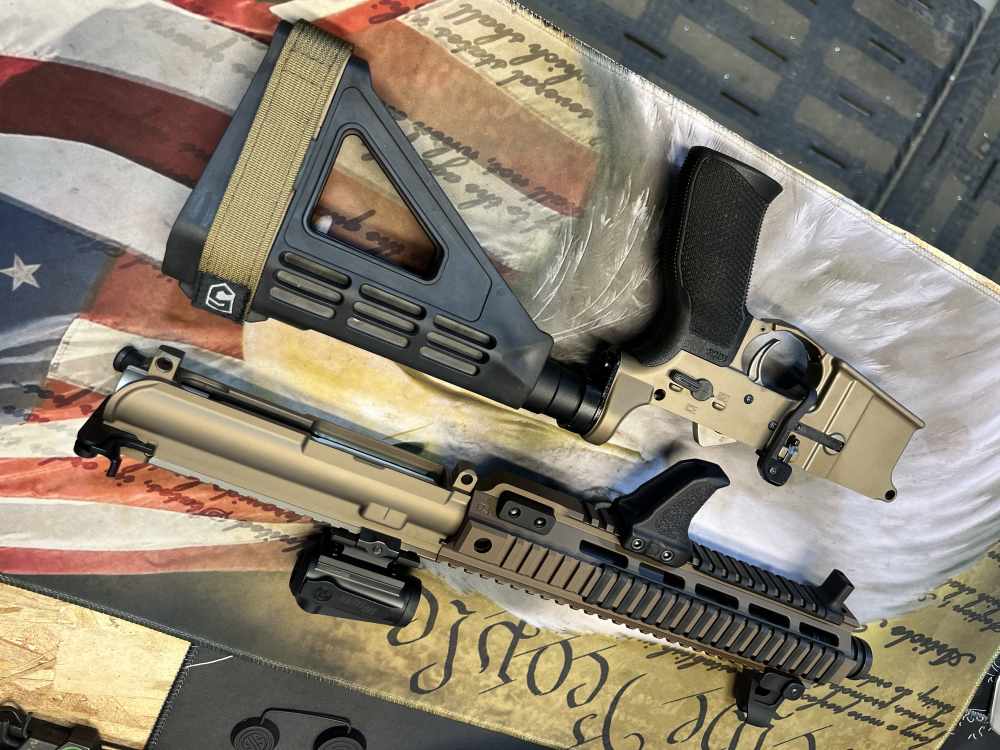 10.5in (300 BLK) Wilson Combat & KAK FDE ANODIZED AR15 Pistol -CWRAY-img-99