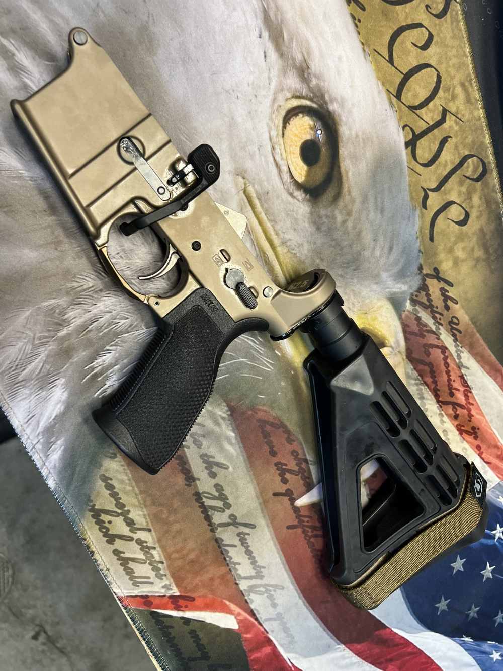 10.5in (300 BLK) Wilson Combat & KAK FDE ANODIZED AR15 Pistol -CWRAY-img-30