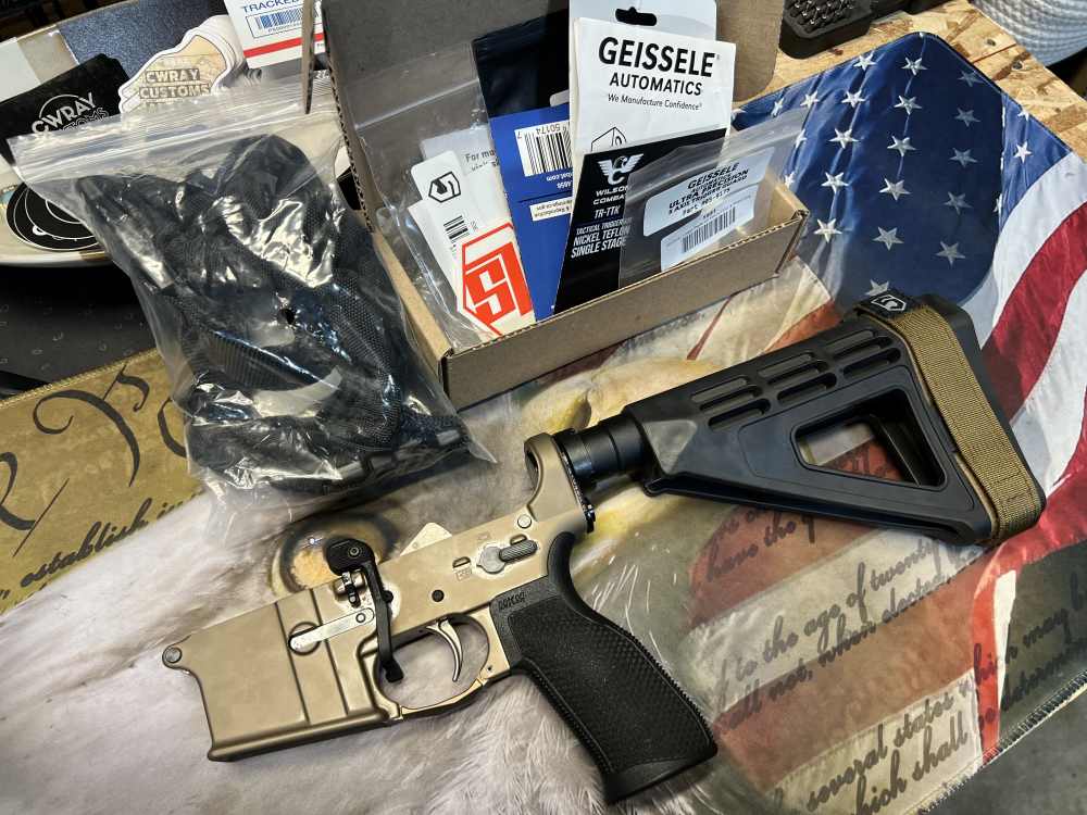 10.5in (300 BLK) Wilson Combat & KAK FDE ANODIZED AR15 Pistol -CWRAY-img-10