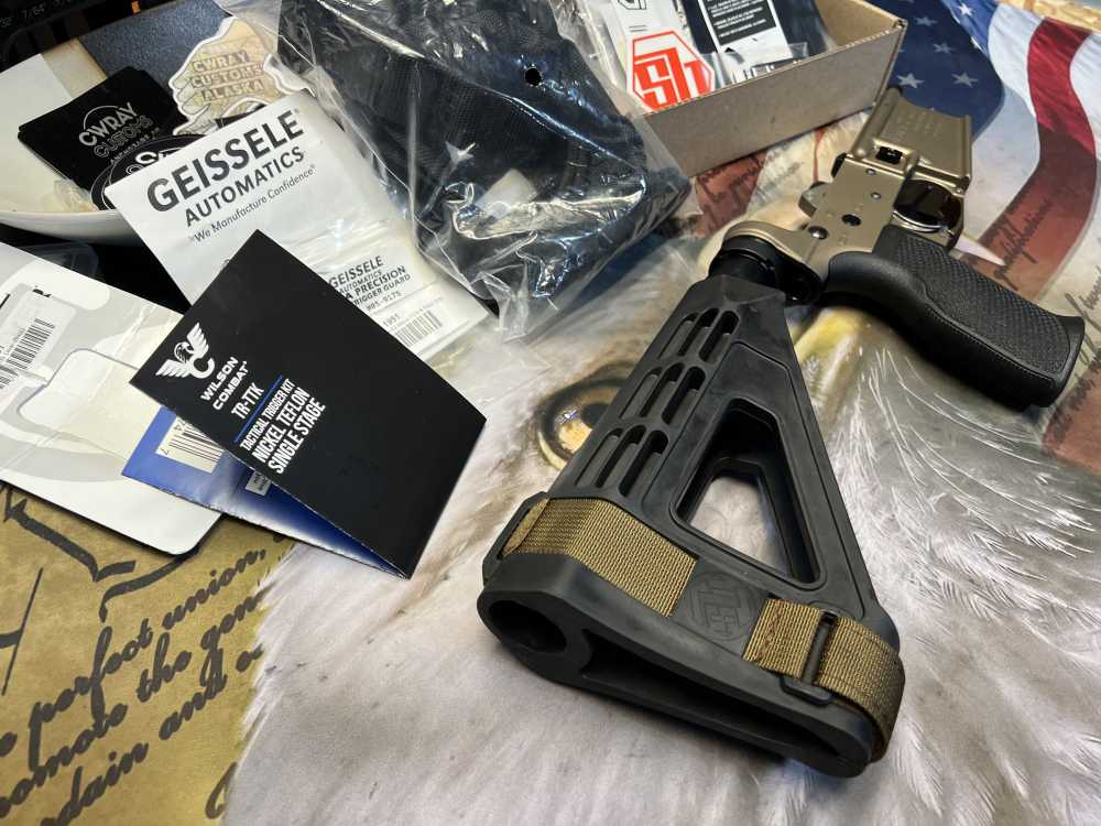10.5in (300 BLK) Wilson Combat & KAK FDE ANODIZED AR15 Pistol -CWRAY-img-11