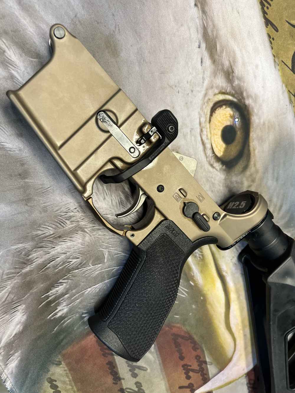 10.5in (300 BLK) Wilson Combat & KAK FDE ANODIZED AR15 Pistol -CWRAY-img-31