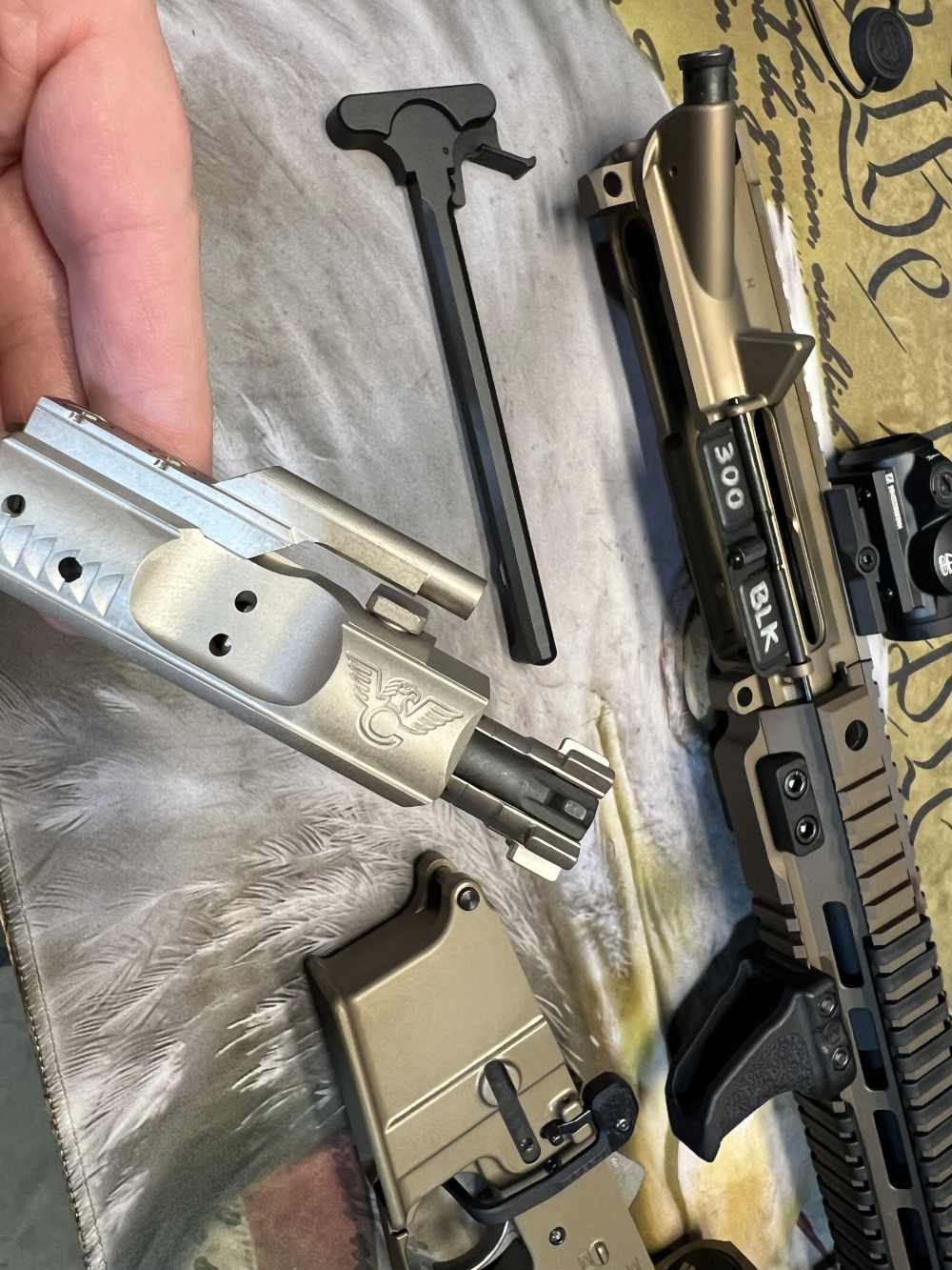 10.5in (300 BLK) Wilson Combat & KAK FDE ANODIZED AR15 Pistol -CWRAY-img-104