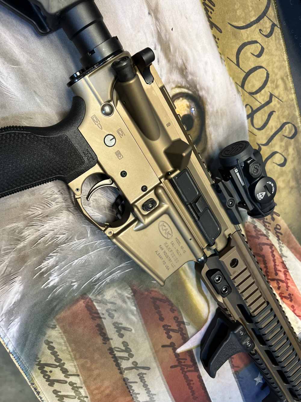 10.5in (300 BLK) Wilson Combat & KAK FDE ANODIZED AR15 Pistol -CWRAY-img-76