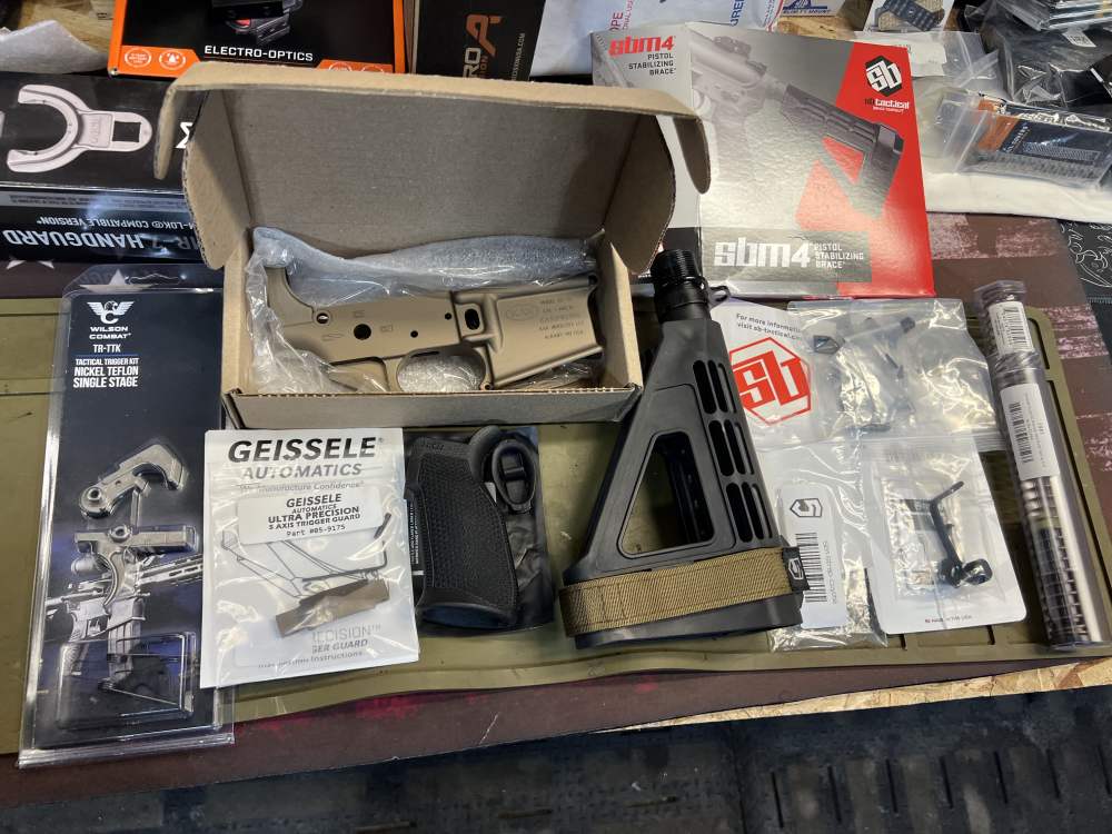 10.5in (300 BLK) Wilson Combat & KAK FDE ANODIZED AR15 Pistol -CWRAY-img-61