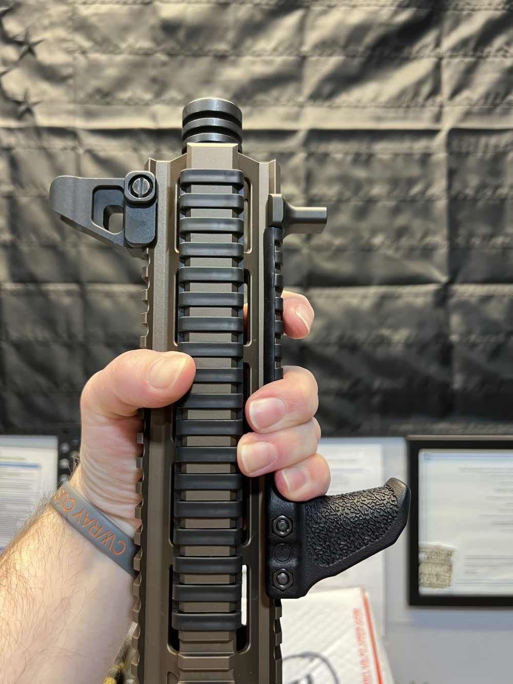 10.5in (300 BLK) Wilson Combat & KAK FDE ANODIZED AR15 Pistol -CWRAY-img-87