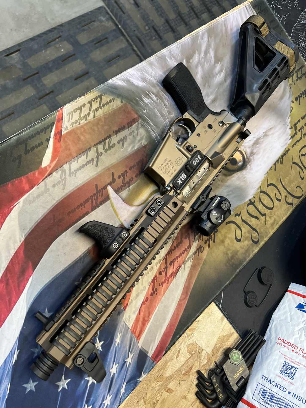 10.5in (300 BLK) Wilson Combat & KAK FDE ANODIZED AR15 Pistol -CWRAY-img-84