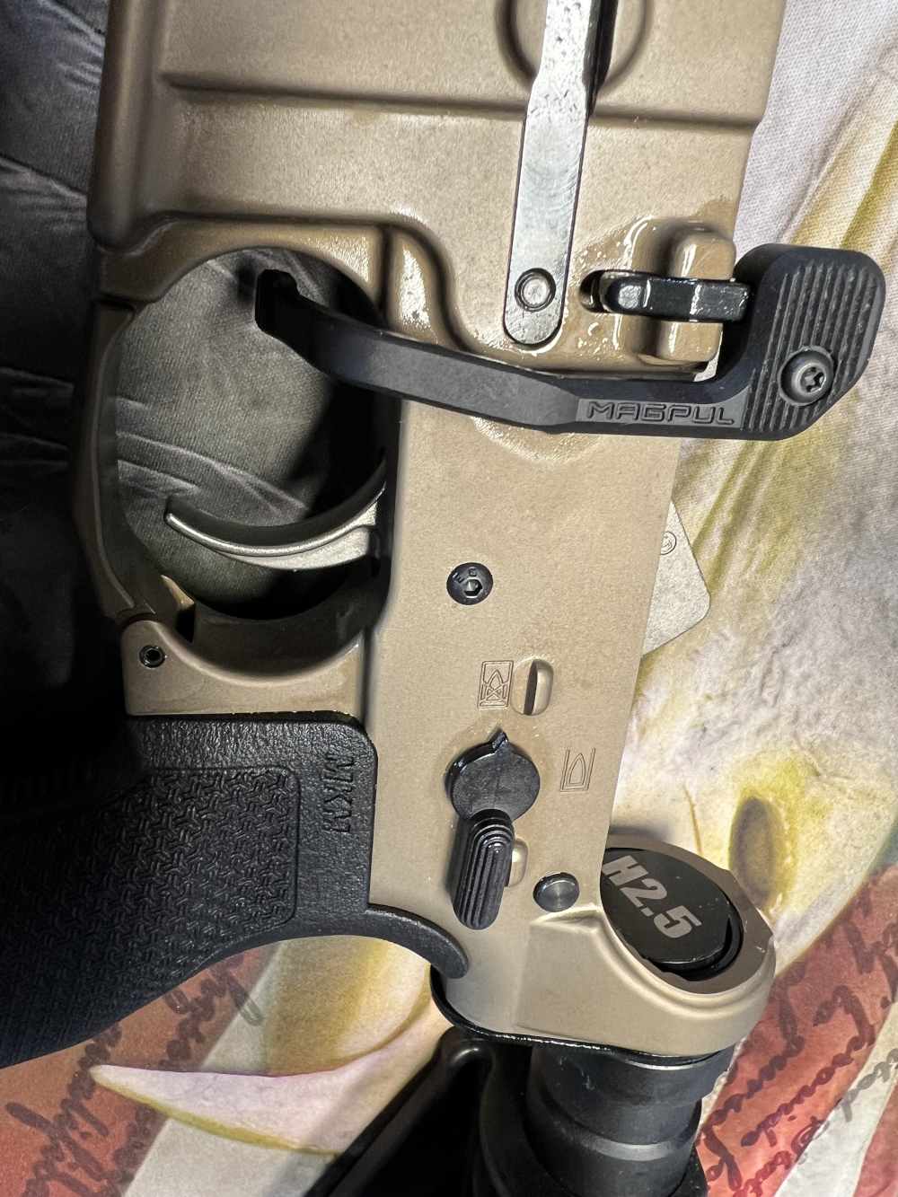 10.5in (300 BLK) Wilson Combat & KAK FDE ANODIZED AR15 Pistol -CWRAY-img-16