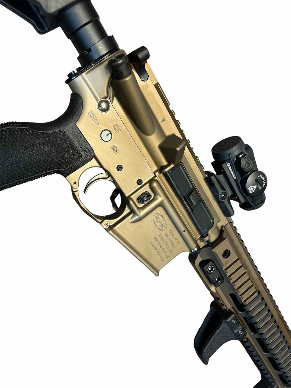 10.5in (300 BLK) Wilson Combat & KAK FDE ANODIZED AR15 Pistol -CWRAY-img-69