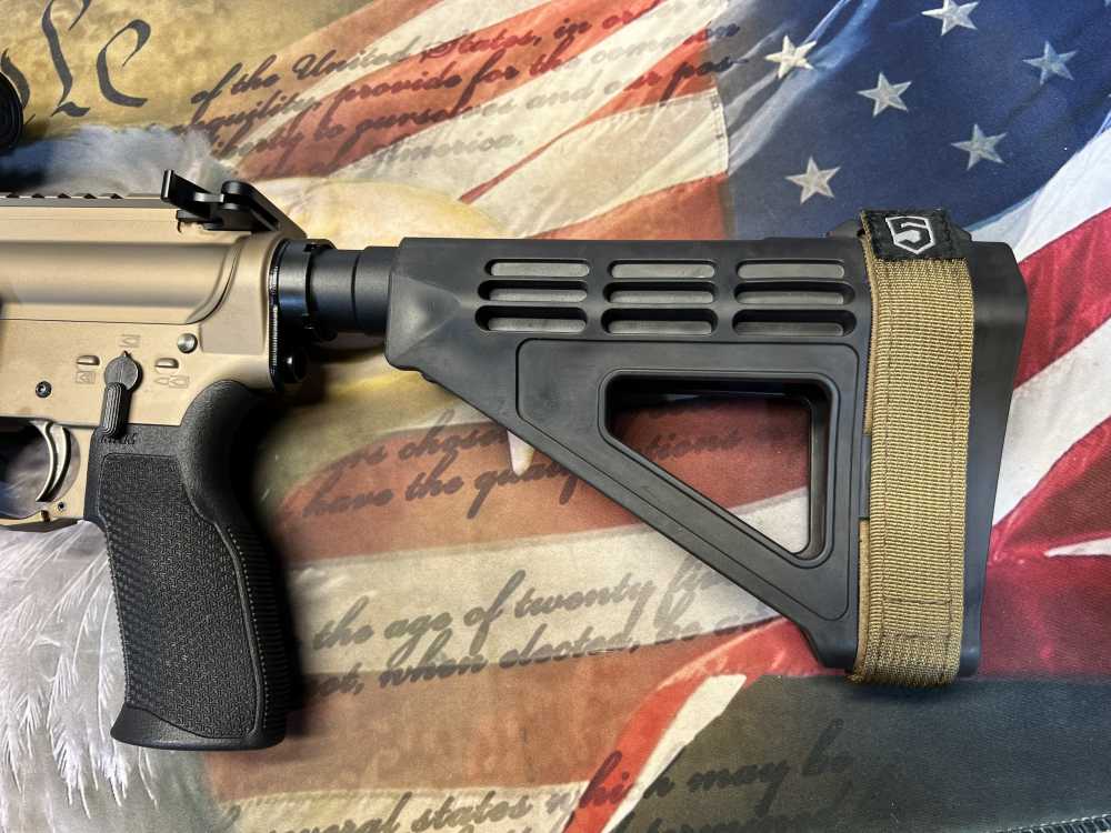 10.5in (300 BLK) Wilson Combat & KAK FDE ANODIZED AR15 Pistol -CWRAY-img-75