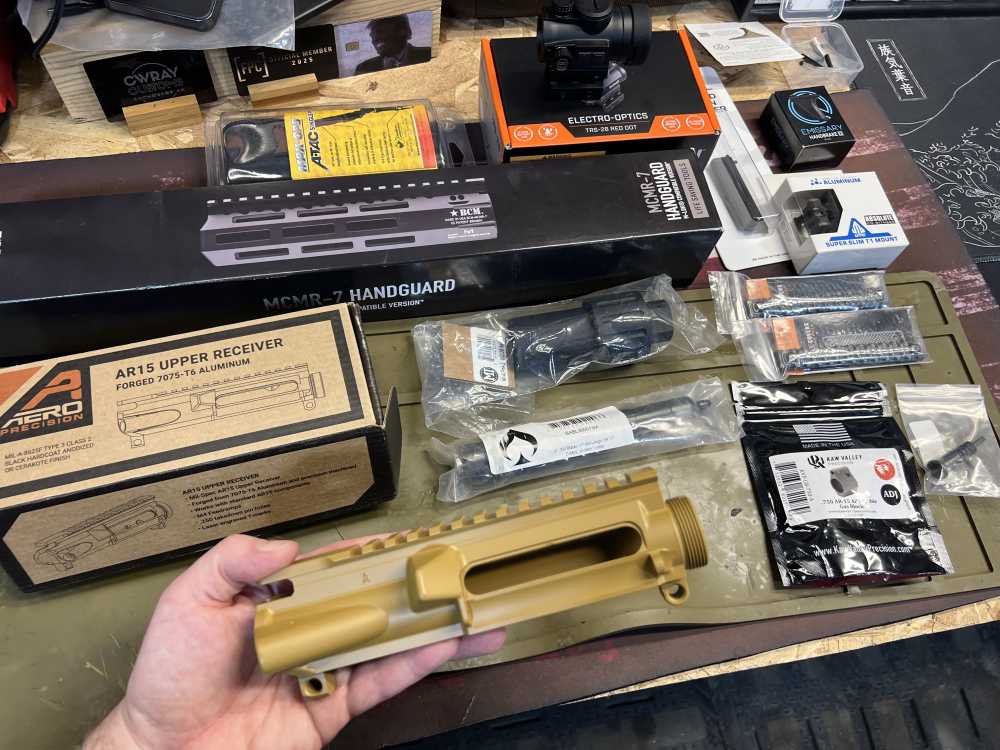 7in (300BLK) RAL8K Aero, BCM, BA & MWI AR15 Pistol Upper -CWRAY-img-76