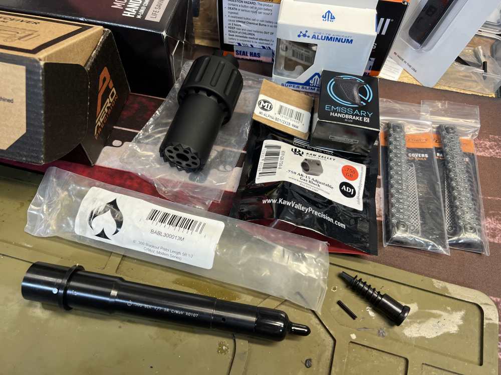 7in (300BLK) RAL8K Aero, BCM, BA & MWI AR15 Pistol Upper -CWRAY-img-74