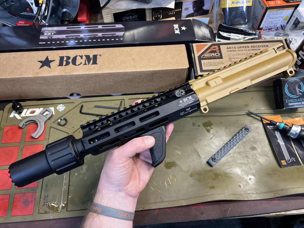 7in (300BLK) RAL8K Aero, BCM, BA & MWI AR15 Pistol Upper -CWRAY-img-48