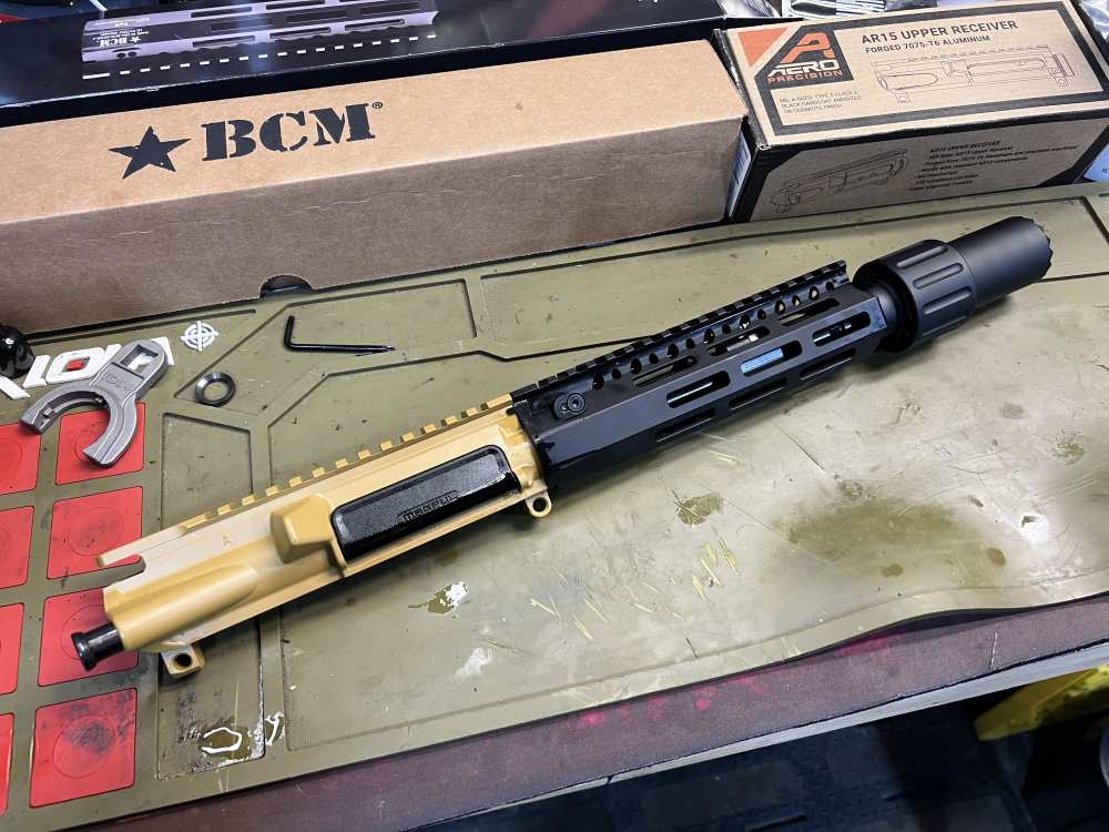 7in (300BLK) RAL8K Aero, BCM, BA & MWI AR15 Pistol Upper -CWRAY-img-53