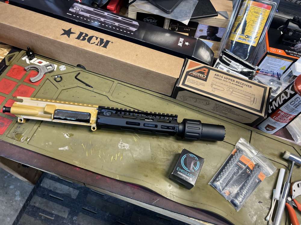 7in (300BLK) RAL8K Aero, BCM, BA & MWI AR15 Pistol Upper -CWRAY-img-52