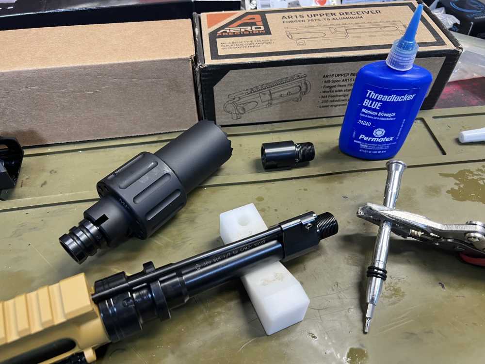 7in (300BLK) RAL8K Aero, BCM, BA & MWI AR15 Pistol Upper -CWRAY-img-58