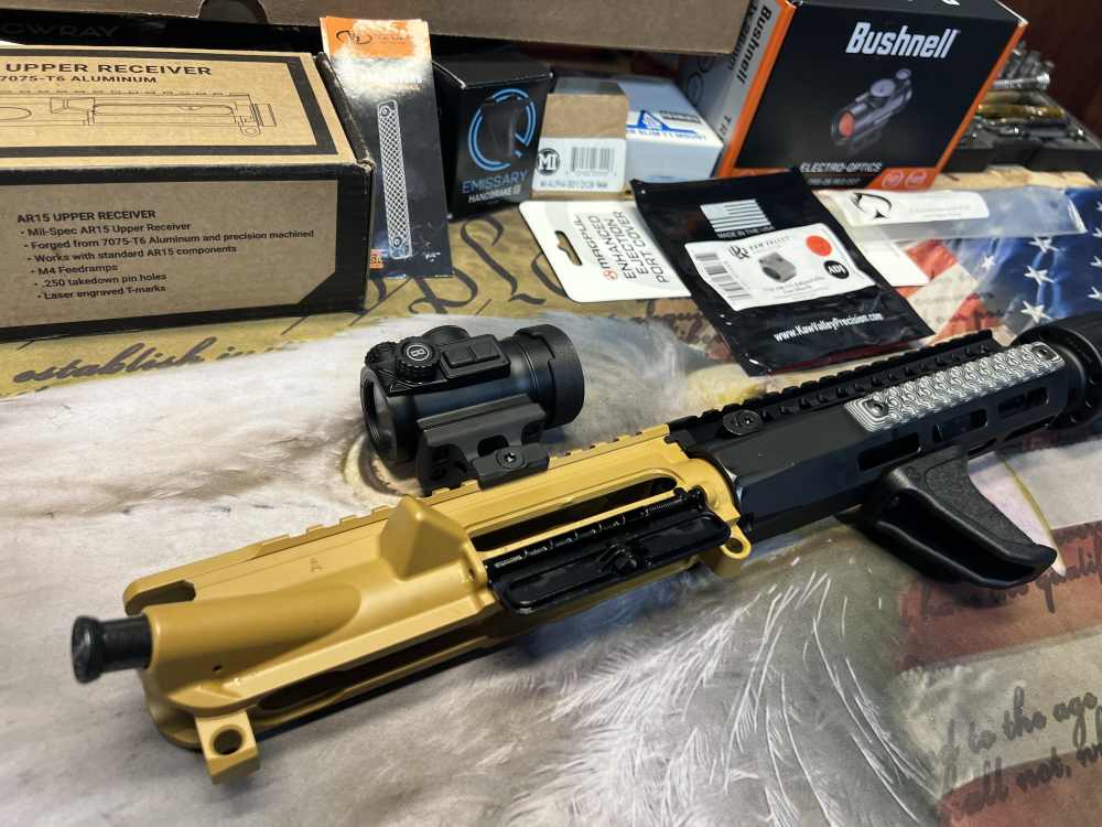 7in (300BLK) RAL8K Aero, BCM, BA & MWI AR15 Pistol Upper -CWRAY-img-10