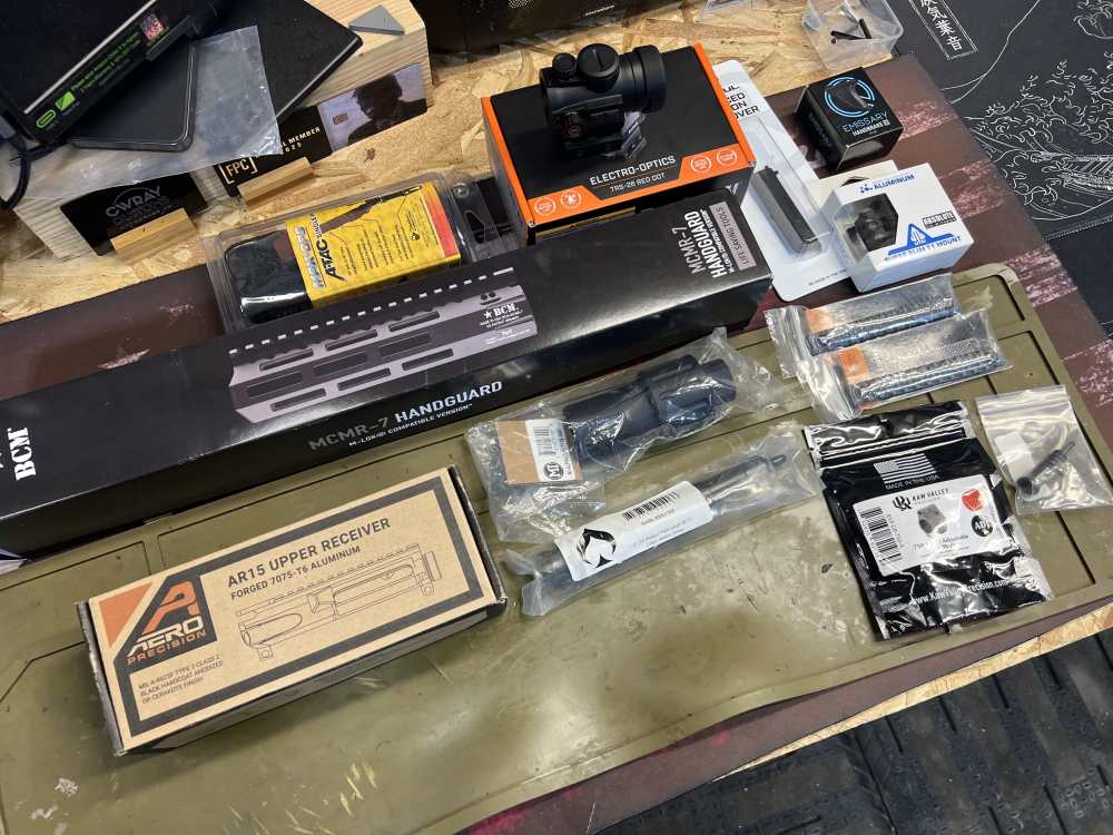 7in (300BLK) RAL8K Aero, BCM, BA & MWI AR15 Pistol Upper -CWRAY-img-78