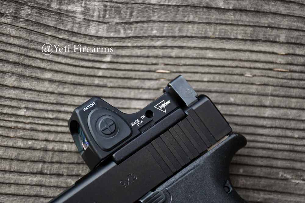 Glock 43x MOS 9mm W/ RMRcc 3.25 MOA CHPWS Apex Trigger Tall Sights 15 Round-img-11