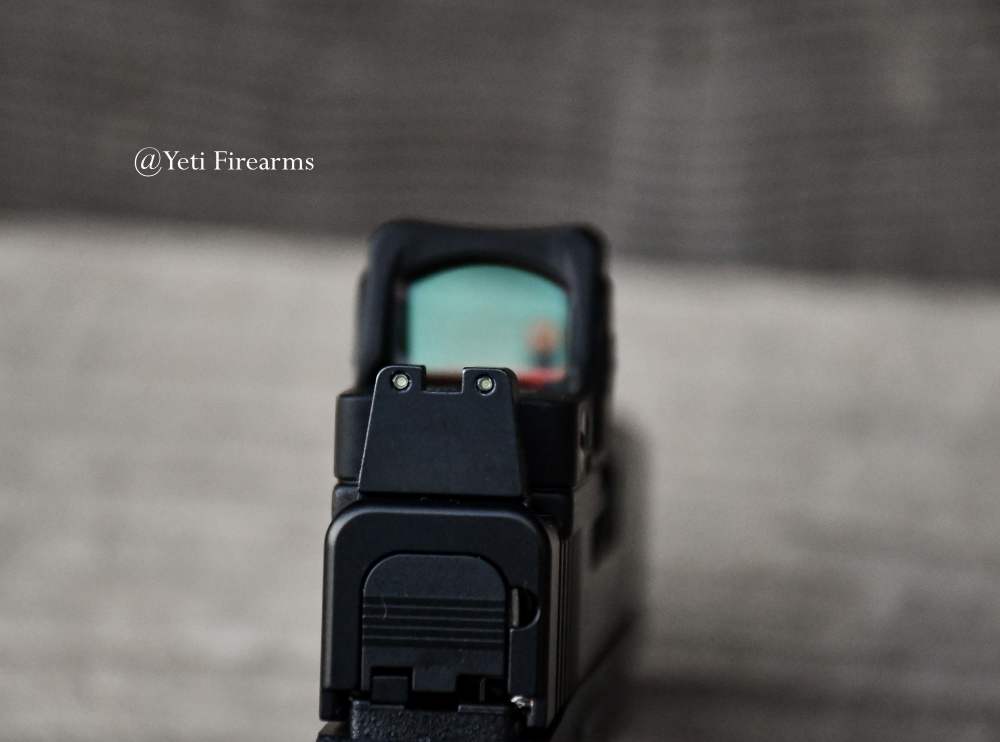 Glock 43x MOS 9mm W/ RMRcc 3.25 MOA CHPWS Apex Trigger Tall Sights 15 Round-img-13