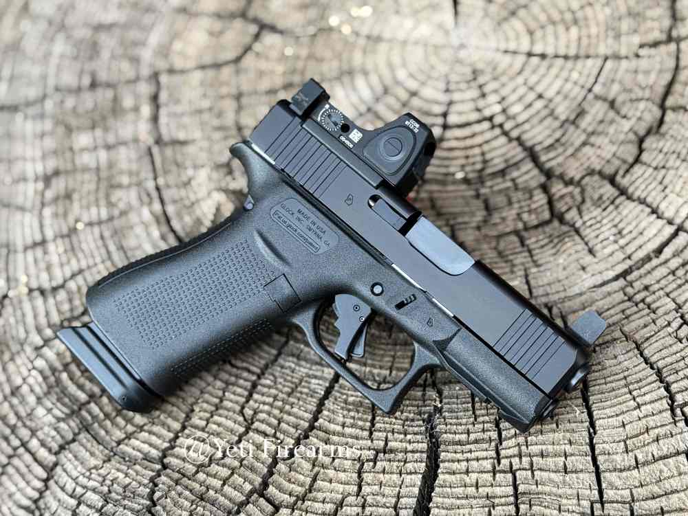 Glock 43x MOS 9mm W/ RMRcc 3.25 MOA CHPWS Apex Trigger Tall Sights 15 Round-img-3