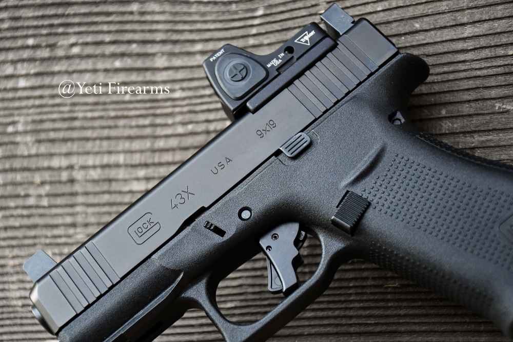 Glock 43x MOS 9mm W/ RMRcc 3.25 MOA CHPWS Apex Trigger Tall Sights 15 Round-img-9