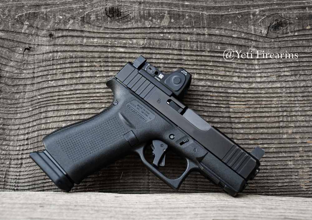 Glock 43x MOS 9mm W/ RMRcc 3.25 MOA CHPWS Apex Trigger Tall Sights 15 Round-img-7