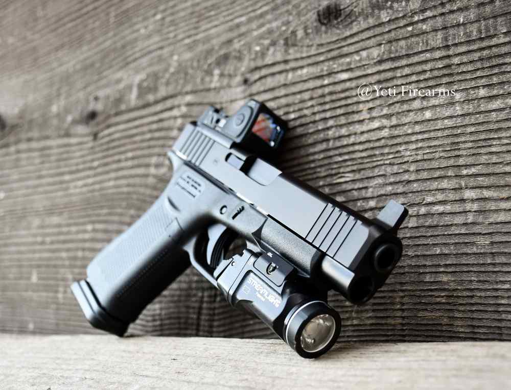 Glock 48 MOS 9mm W/ RMRcc 3.25 MOA CHPWS Tall Sights TLR-7 HL-X 15 Round-img-5