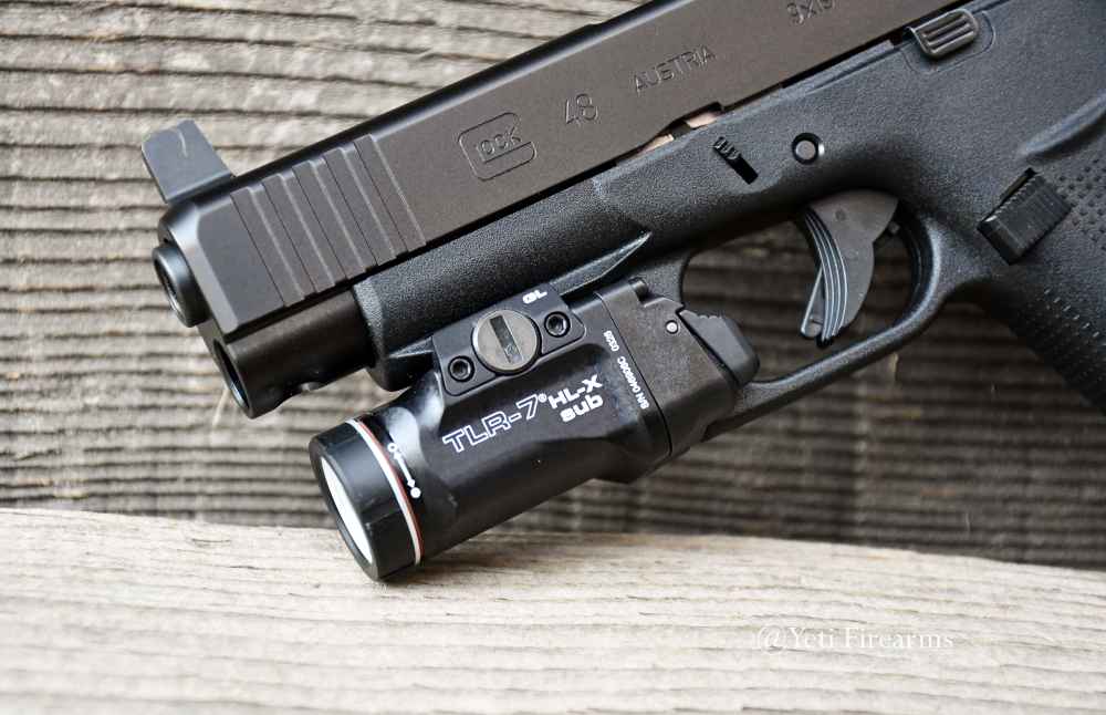 Glock 48 MOS 9mm W/ RMRcc 3.25 MOA CHPWS Tall Sights TLR-7 HL-X 15 Round-img-8