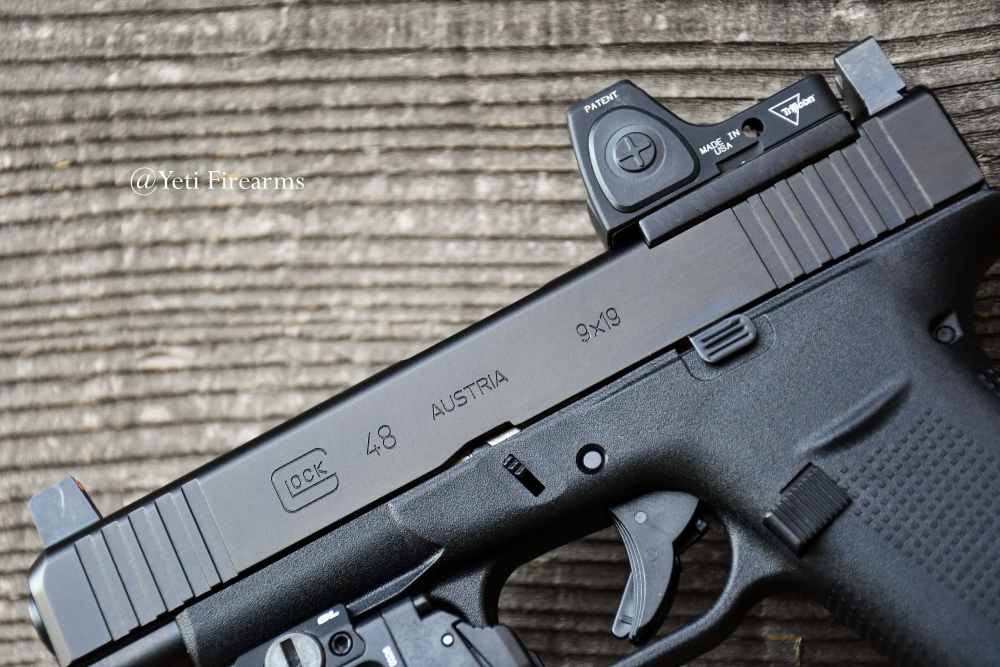 Glock 48 MOS 9mm W/ RMRcc 3.25 MOA CHPWS Tall Sights TLR-7 HL-X 15 Round-img-9