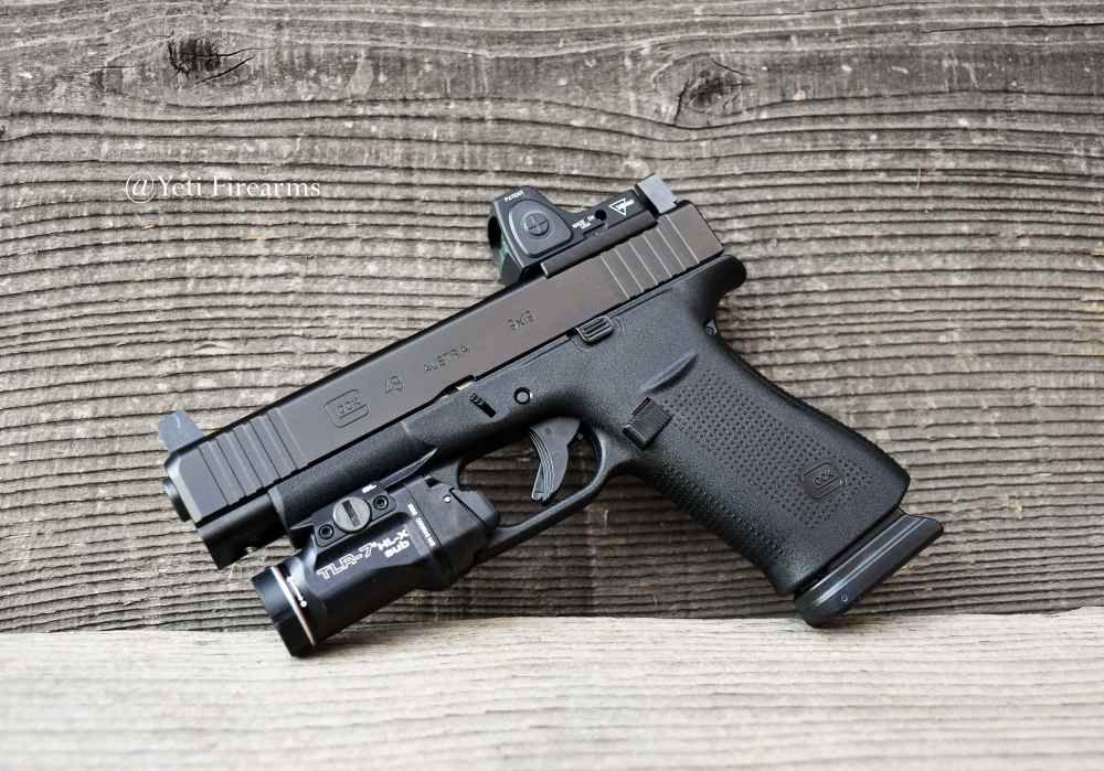 Glock 48 MOS 9mm W/ RMRcc 3.25 MOA CHPWS Tall Sights TLR-7 HL-X 15 Round-img-6