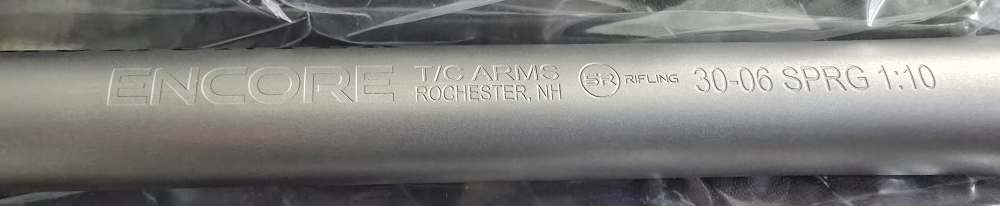 THOMPSON CENTER ENCORE SS 26" 30-06 SPRINGFIELD FLUTED/THREADED BARREL NEW-img-1