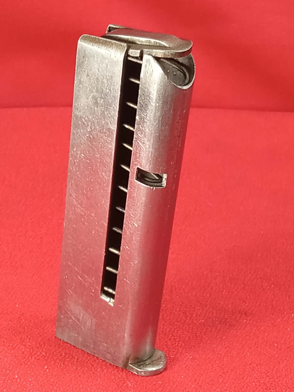 Astra 3000 .380 ACP Nickel ORIGINAL Magazine Very Good condition 1950's-img-4
