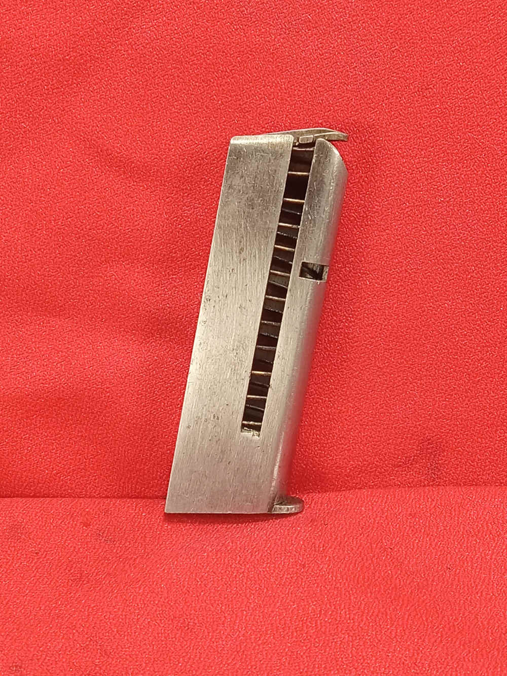 Astra 3000 .380 ACP Nickel ORIGINAL Magazine Very Good condition 1950's-img-0