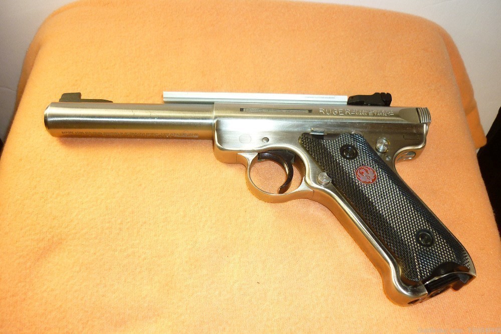 Ruger Mark III Stainless Steel  5.5" 22LR-img-0