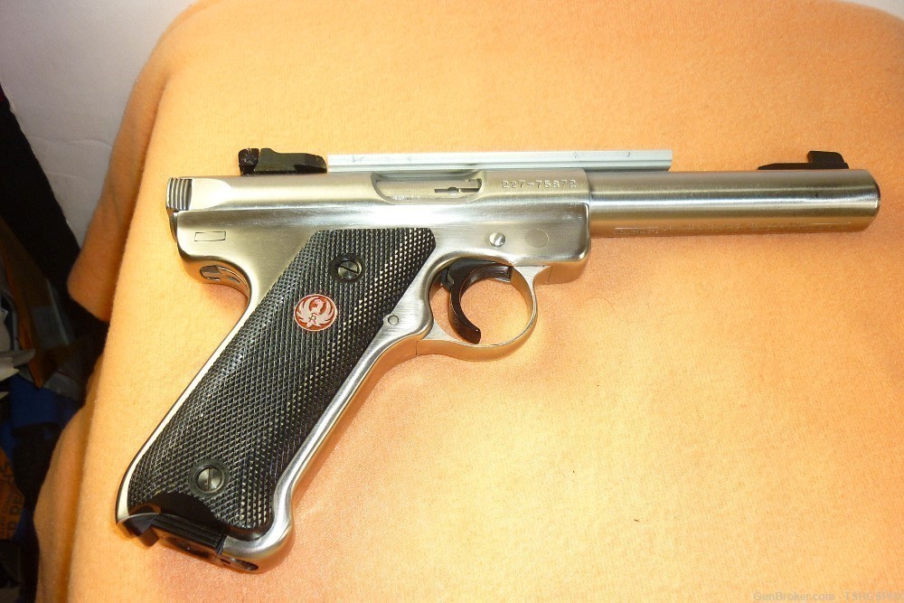 Ruger Mark III Stainless Steel  5.5" 22LR-img-1