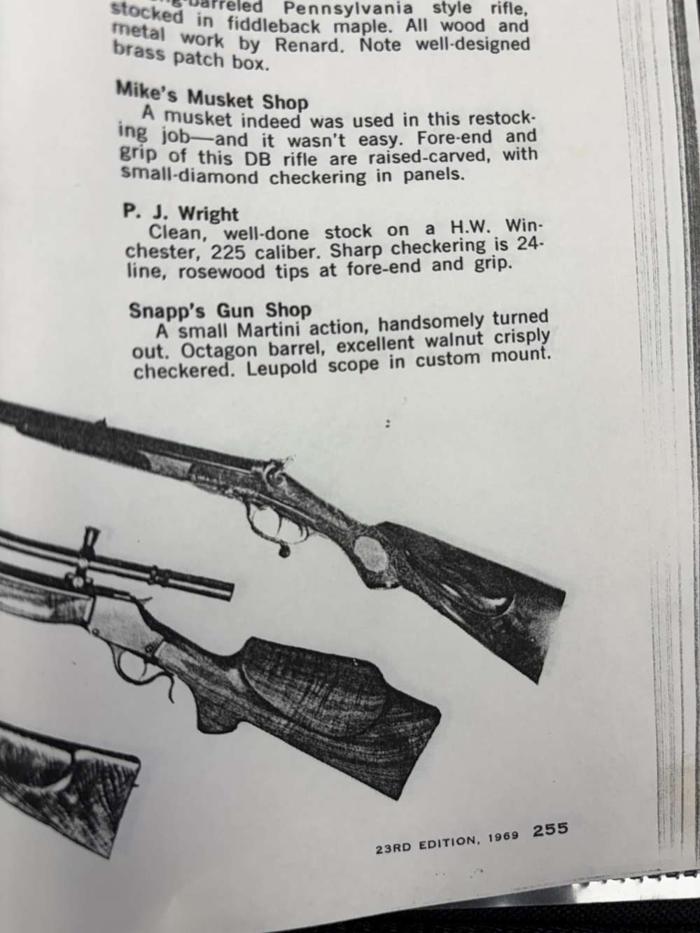CUSTOM SNAPP’S 1 OF 1 MARTINI ACTION 1969” 30-30 SINGLE SHOT RIFLE -img-35