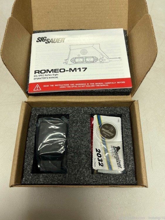 SIG Sauer Romeo M17 Reflex Sight SORM1700 Single Screw NO CC FEES-img-4