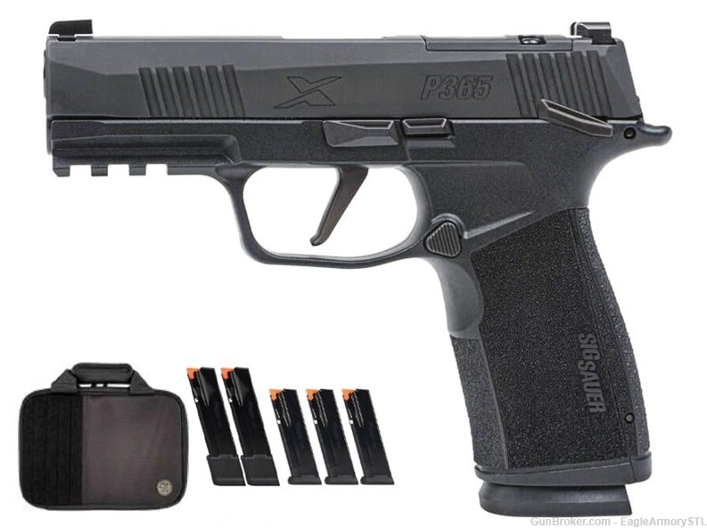SIG SAUER P365 X MACRO TACPRO 3.7 9MM 365XCA-9-BXR3-MS-TACPRO FREE SHIPPING-img-0