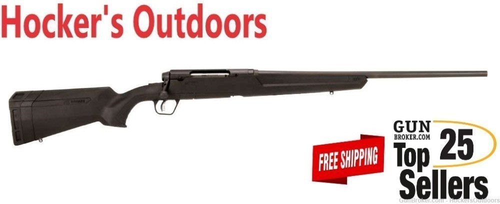 Savage Arms 58126 Axis II Full Size 400 Legend 4+1 18" Carbon Steel Barrel,-img-0