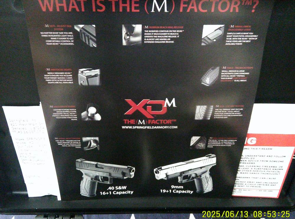 Springfield XDM9 Semi Auto Pistol-img-1