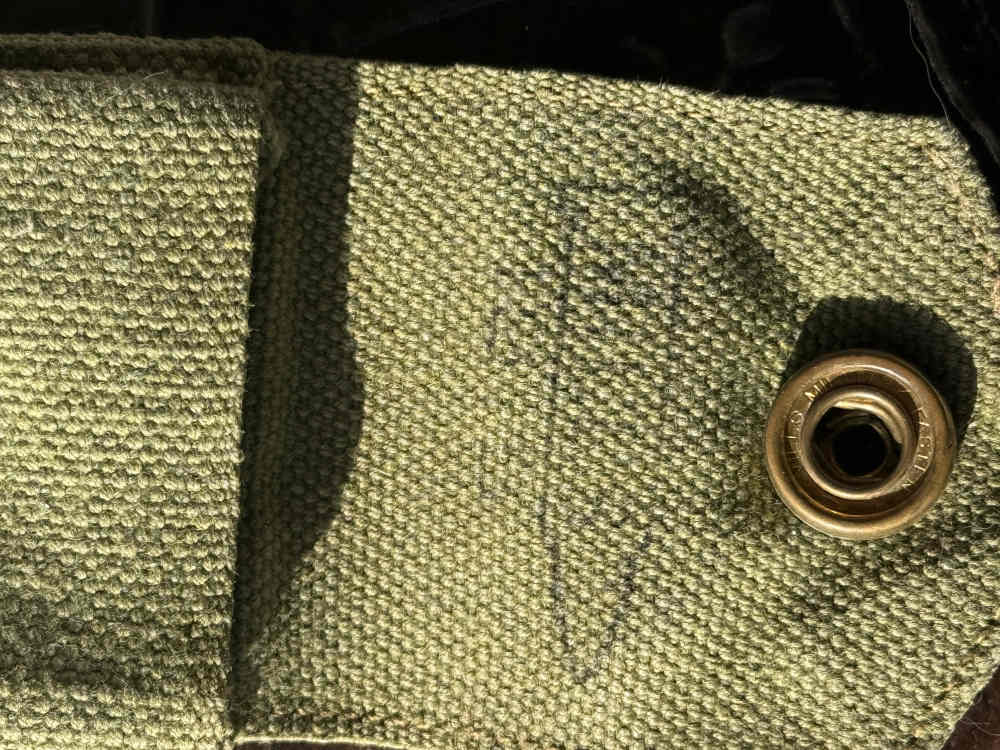 HEADQUARTERS GARRISON BELT 1913 VERY NICE SHAPE COMPLETE-img-24