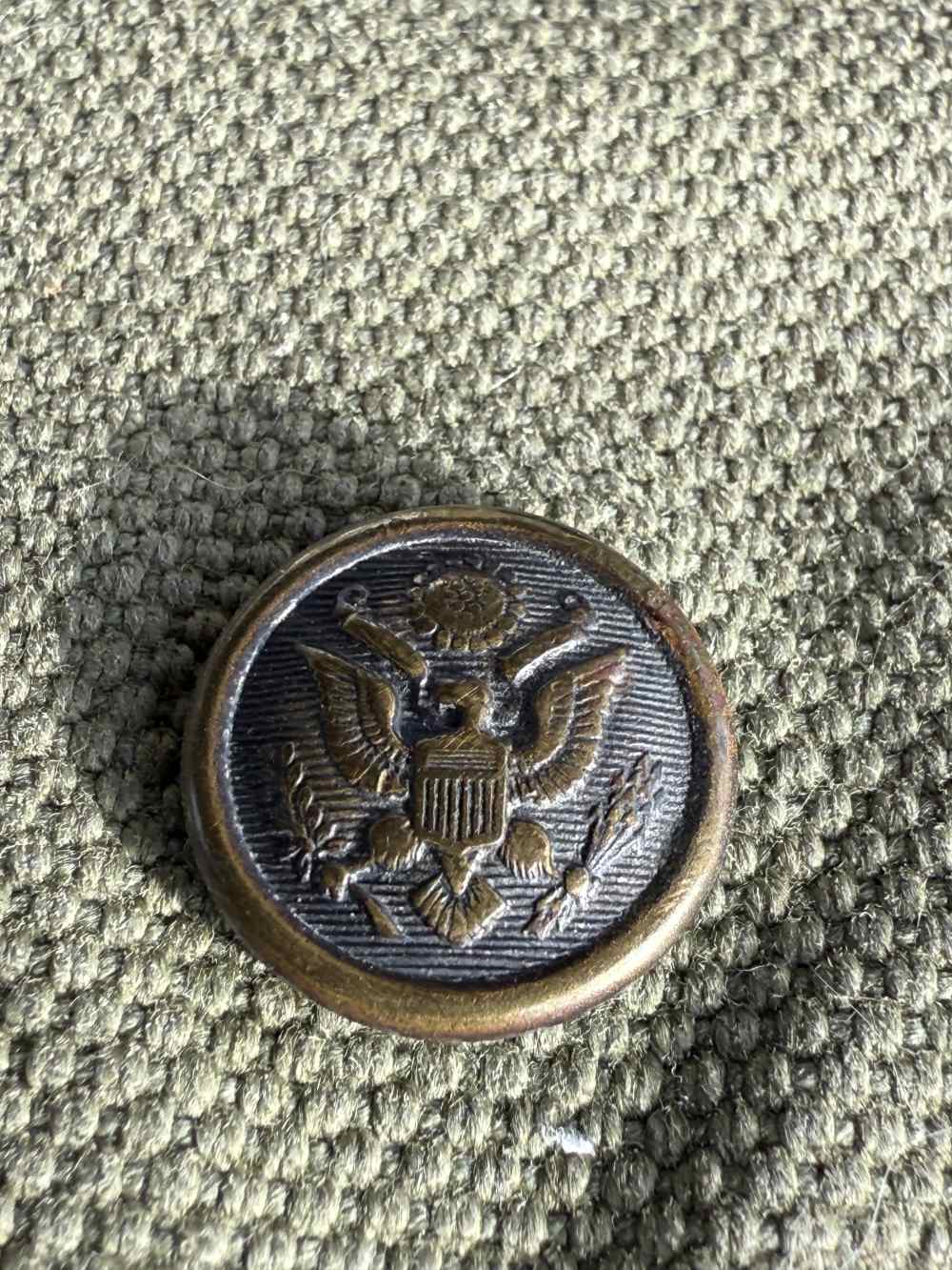HEADQUARTERS GARRISON BELT 1913 VERY NICE SHAPE COMPLETE-img-4