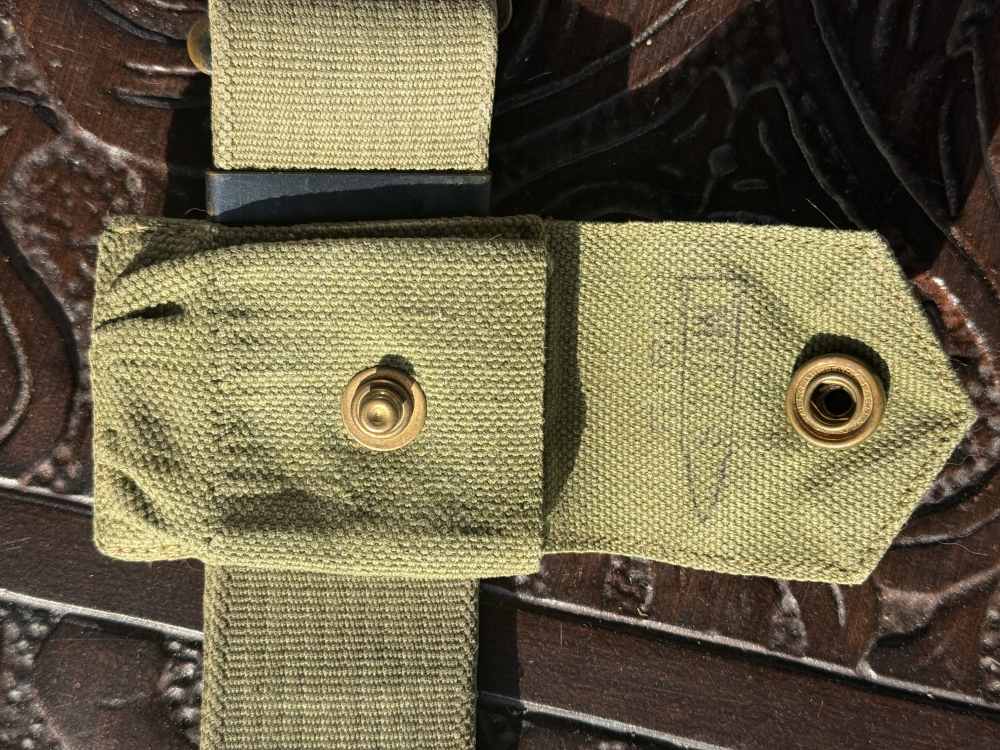 HEADQUARTERS GARRISON BELT 1913 VERY NICE SHAPE COMPLETE-img-20