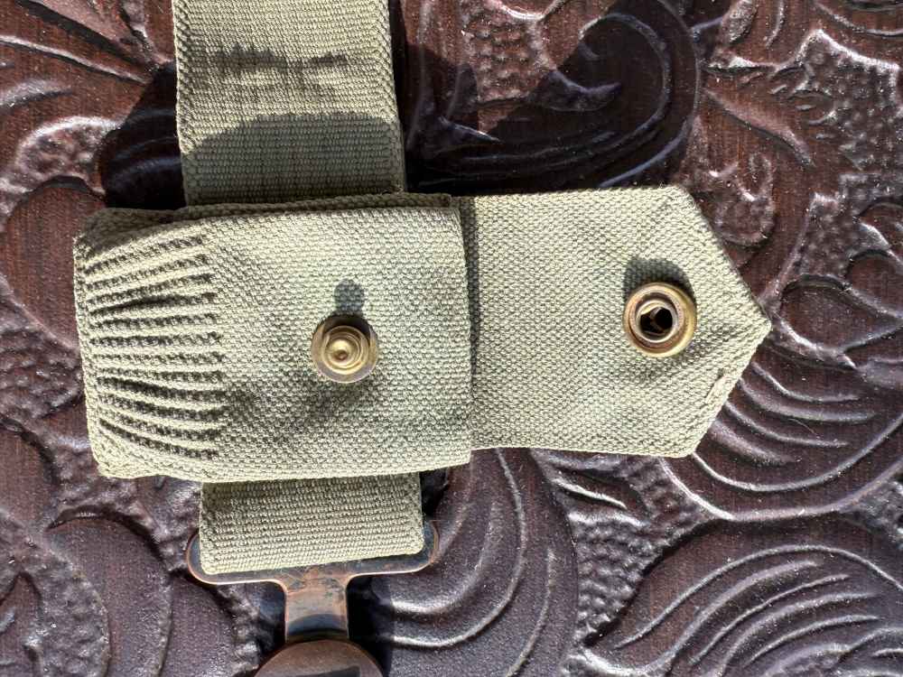 HEADQUARTERS GARRISON BELT 1913 VERY NICE SHAPE COMPLETE-img-16