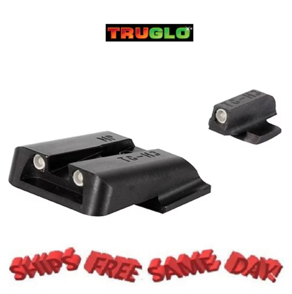 TRUGLO Brite Site Tritium Sight Set for S&W M&P, SD9, SD40 Steel # TG231MP-img-0